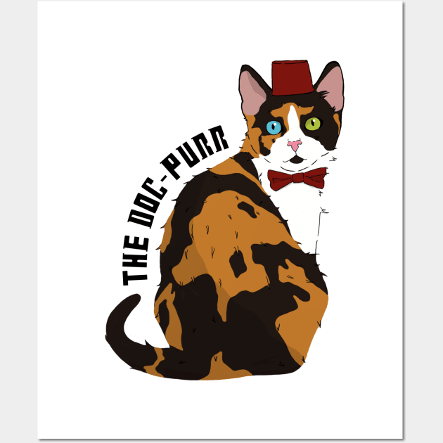 The Doc-Purr Wall Art by ThePortalist